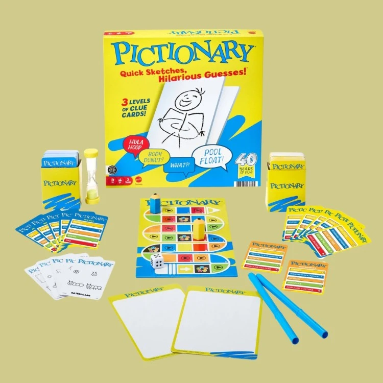 PICTIONARY BOARD GAME IN ENGLISH