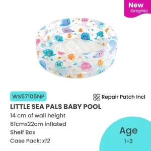 DINASOUR 3-RING BABY POOL