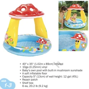 MUSHROOM BABY POOL