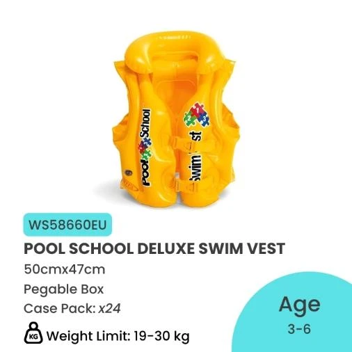 POOL SCHOOL DELUXE SWIM VEST