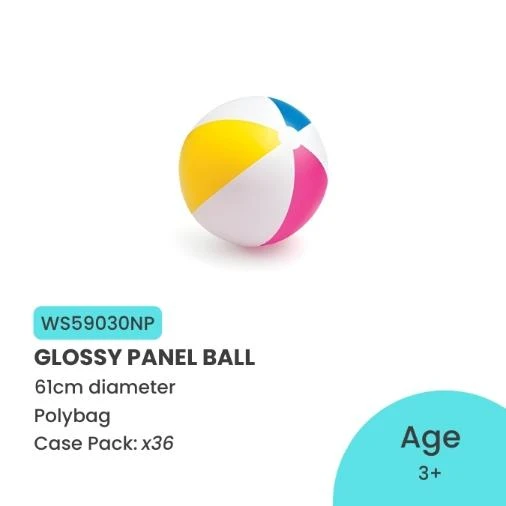GLOSSY BEACH BALL 24 INC