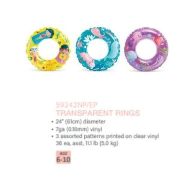 TRANSPARENT SWIN RINGS